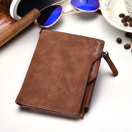 Wallet Men Soft Leather wallet with removable card slots multifunction men wallet purse male clutch top quality ! - V.I.P Digital Presence