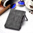 Wallet Men Soft Leather wallet with removable card slots multifunction men wallet purse male clutch top quality ! - V.I.P Digital Presence