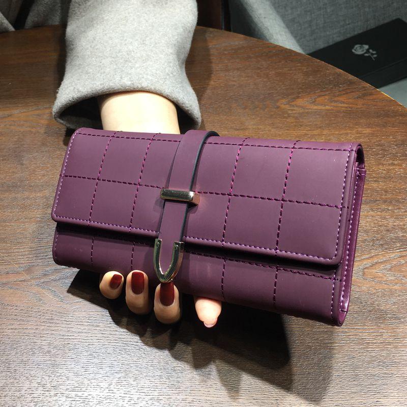 Wallets Long With Plaid PU Leather Fashion Hasp Coin Purse Phone Bag 10 Card Holders Female Wallet for girls ladies - V.I.P Digital Presence