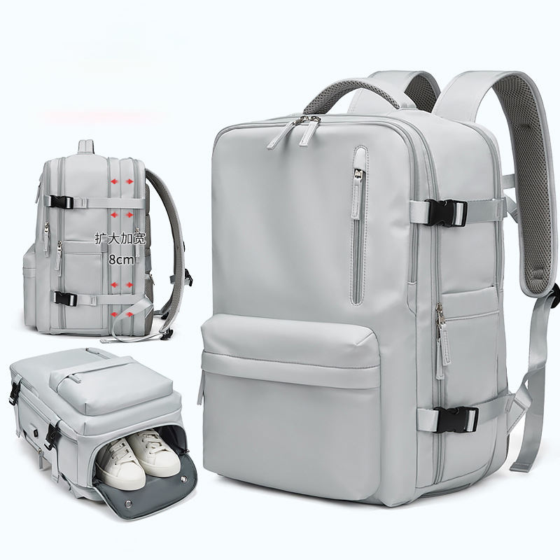 Waterproof 18 Inch Laptop Backpacks School Bags with usb Dily Life Vintage Unisex Leather Student Backpack for Men - V.I.P Digital Presence