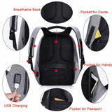 Waterproof Laptop Backpack Men 15inch Multifunction Anti theft Backpack USB Charging Male Travel School Backpacks - V.I.P Digital Presence