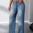 Wide Leg Jeans with Pockets - V.I.P Digital Presence