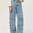 Wide Leg Jeans with Pockets - V.I.P Digital Presence
