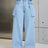 Wide Leg Jeans with Pockets - V.I.P Digital Presence