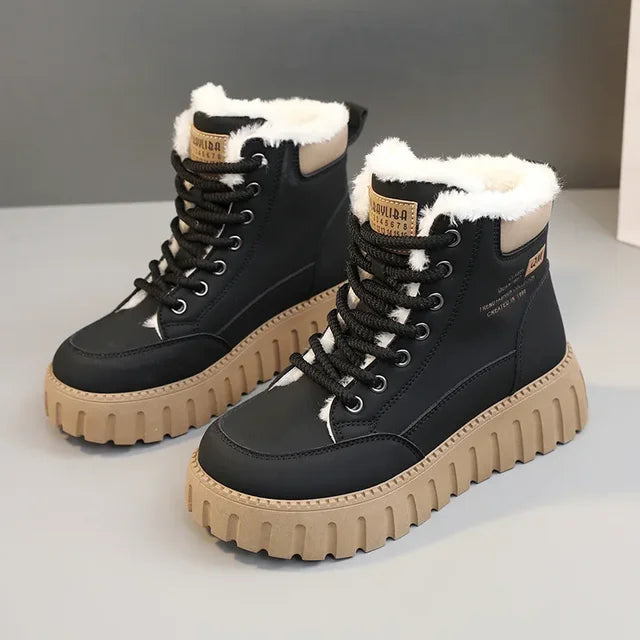 Winter Boots for Women Padded Shoes Fashion Designer Keep Warm Plus Plush Snow Boot Woman Fur Sneakers Skateboard Shoes Footwear - V.I.P Digital Presence
