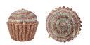 Women Blue Cupcake Evening Bag Crystal Clutch Purses Wedding Bridal Rhinestone Handbag Party Minaudiere Bag - V.I.P Digital Presence