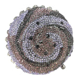 Women Blue Cupcake Evening Bag Crystal Clutch Purses Wedding Bridal Rhinestone Handbag Party Minaudiere Bag - V.I.P Digital Presence