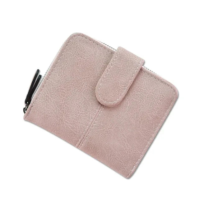 Women Cute Short Money Wallets With Zipper Female Small Wallet Lady Coin Purse Card Wallet Purses - V.I.P Digital Presence