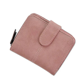 Women Cute Short Money Wallets With Zipper Female Small Wallet Lady Coin Purse Card Wallet Purses - V.I.P Digital Presence