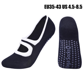 Women High Quality Pilates Socks Anti-Slip Breathable Backless Yoga Socks Ankle Ladies Ballet Dance Sports Socks - V.I.P Digital Presence