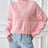 Women's autumn and winter high neck pullover sweater solid color loose casual base sweater - V.I.P Digital Presence