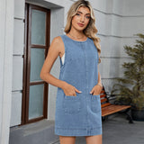 Women's backless casual vest dress with camisole skirt - V.I.P Digital Presence