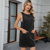 Women's backless casual vest dress with camisole skirt - V.I.P Digital Presence