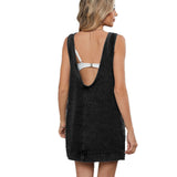Women's backless casual vest dress with camisole skirt - V.I.P Digital Presence