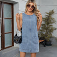 Women's backless casual vest dress with camisole skirt - V.I.P Digital Presence