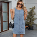 Women's backless casual vest dress with camisole skirt - V.I.P Digital Presence
