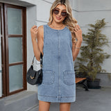 Women's backless casual vest dress with camisole skirt - V.I.P Digital Presence