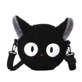 Women's Bag Autumn/Winter New Cute Doll Women's Shoulder Bag Fashionable and Stylish Crossbody Plush Small Round Bag Student Bag - V.I.P Digital Presence