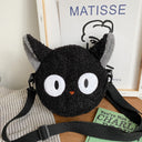 Women's Bag Autumn/Winter New Cute Doll Women's Shoulder Bag Fashionable and Stylish Crossbody Plush Small Round Bag Student Bag - V.I.P Digital Presence