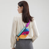 Women's bag colorful chain single shoulder bag crossbody bag eagle head chest bag - V.I.P Digital Presence