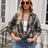 Women's casual fashion spicy girl loose checkered shirt for women - V.I.P Digital Presence