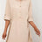 Women's casual loose mid length shirt dress - V.I.P Digital Presence