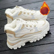 Women's cotton shoes women's suede snow boots sports shoes versatile high top shoes for students - V.I.P Digital Presence