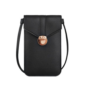 Women's crossbody bag Pu leather touch screen mobile wallet female retro student buckle shoulder bag purses and handbags torebka - V.I.P Digital Presence