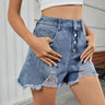 Women's denim ripped shorts hot pants - V.I.P Digital Presence