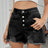 Women's denim ripped shorts hot pants - V.I.P Digital Presence