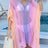 Women's gradient color hollow woven sweater loose casual bikini dress - V.I.P Digital Presence