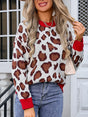 Women's pullover flower plus size sweater - V.I.P Digital Presence