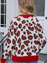 Women's pullover flower plus size sweater - V.I.P Digital Presence