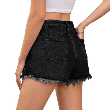 Women's ripped denim shorts and hot pants - V.I.P Digital Presence