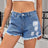 Women's ripped denim shorts and hot pants - V.I.P Digital Presence