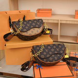 Women'S Saddle Bag Elegant Ladies Top Handbag Large Capacity Korean Trend Female Printing High-End Shoulder Messenger Bag - V.I.P Digital Presence