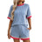 Women's short sleeved shorts two-piece set - V.I.P Digital Presence