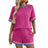 Women's short sleeved shorts two-piece set - V.I.P Digital Presence