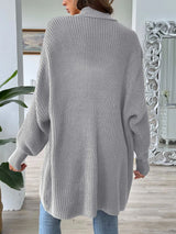 Women's simple and fashionable loose sweater cardigan - V.I.P Digital Presence