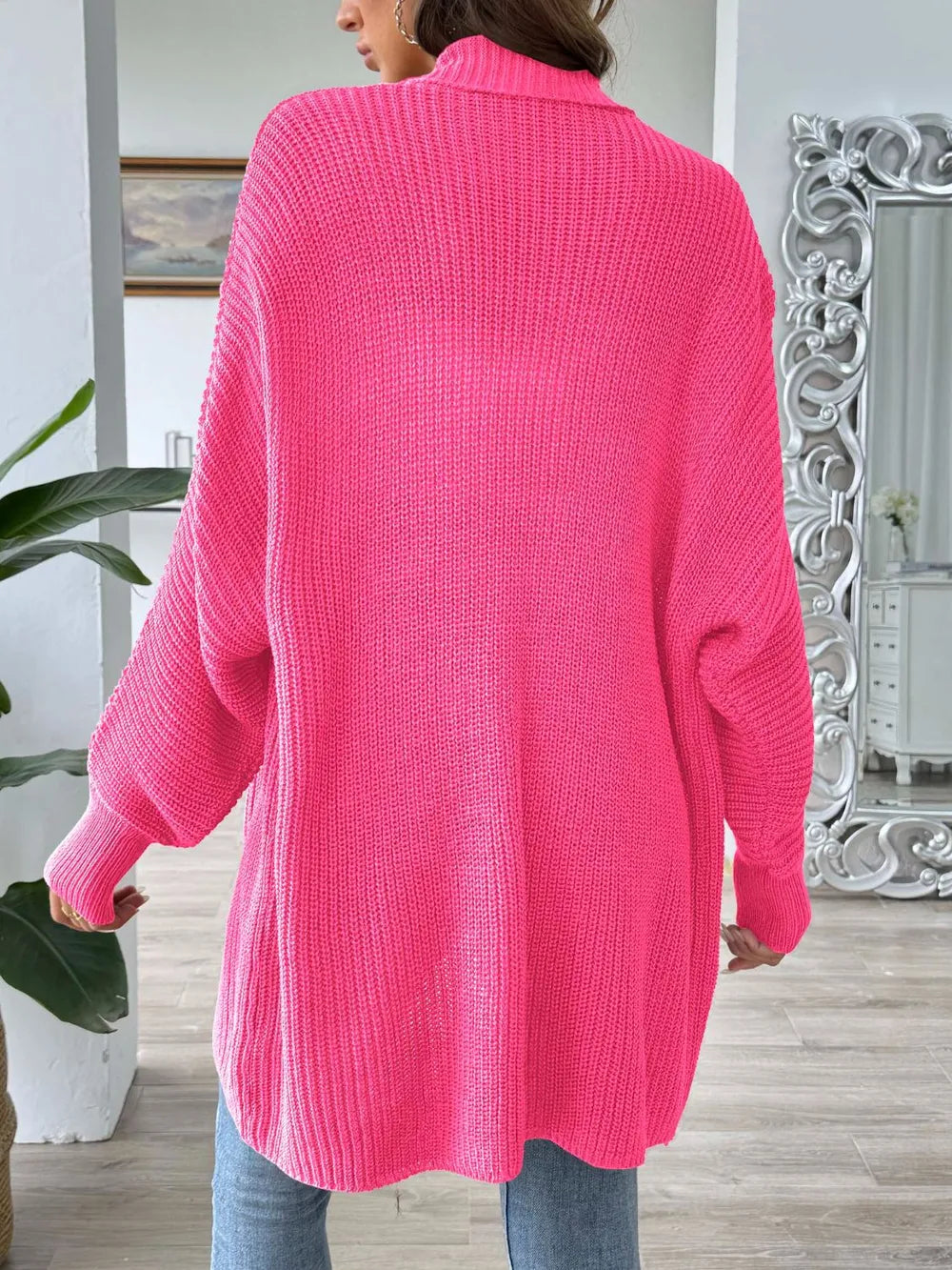 Women's simple and fashionable loose sweater cardigan - V.I.P Digital Presence