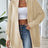 Women's simple and fashionable loose sweater cardigan - V.I.P Digital Presence