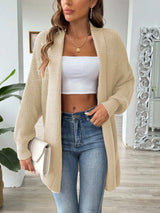 Women's simple and fashionable loose sweater cardigan - V.I.P Digital Presence