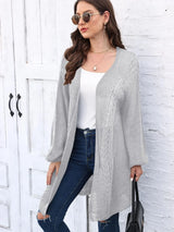 Women's Spring and Autumn New Woven Sweater Loose Casual Sweater Jacket - V.I.P Digital Presence