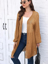 Women's Spring and Autumn New Woven Sweater Loose Casual Sweater Jacket - V.I.P Digital Presence