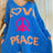 Women's V-neck letter loose and lazy knitted sweater - V.I.P Digital Presence
