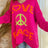 Women's V-neck letter loose and lazy knitted sweater - V.I.P Digital Presence