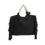 Woven women's crossbody mini bag mobile phone bag hanging wrist coin purse summer - V.I.P Digital Presence