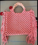 Woven women's crossbody mini bag mobile phone bag hanging wrist coin purse summer - V.I.P Digital Presence