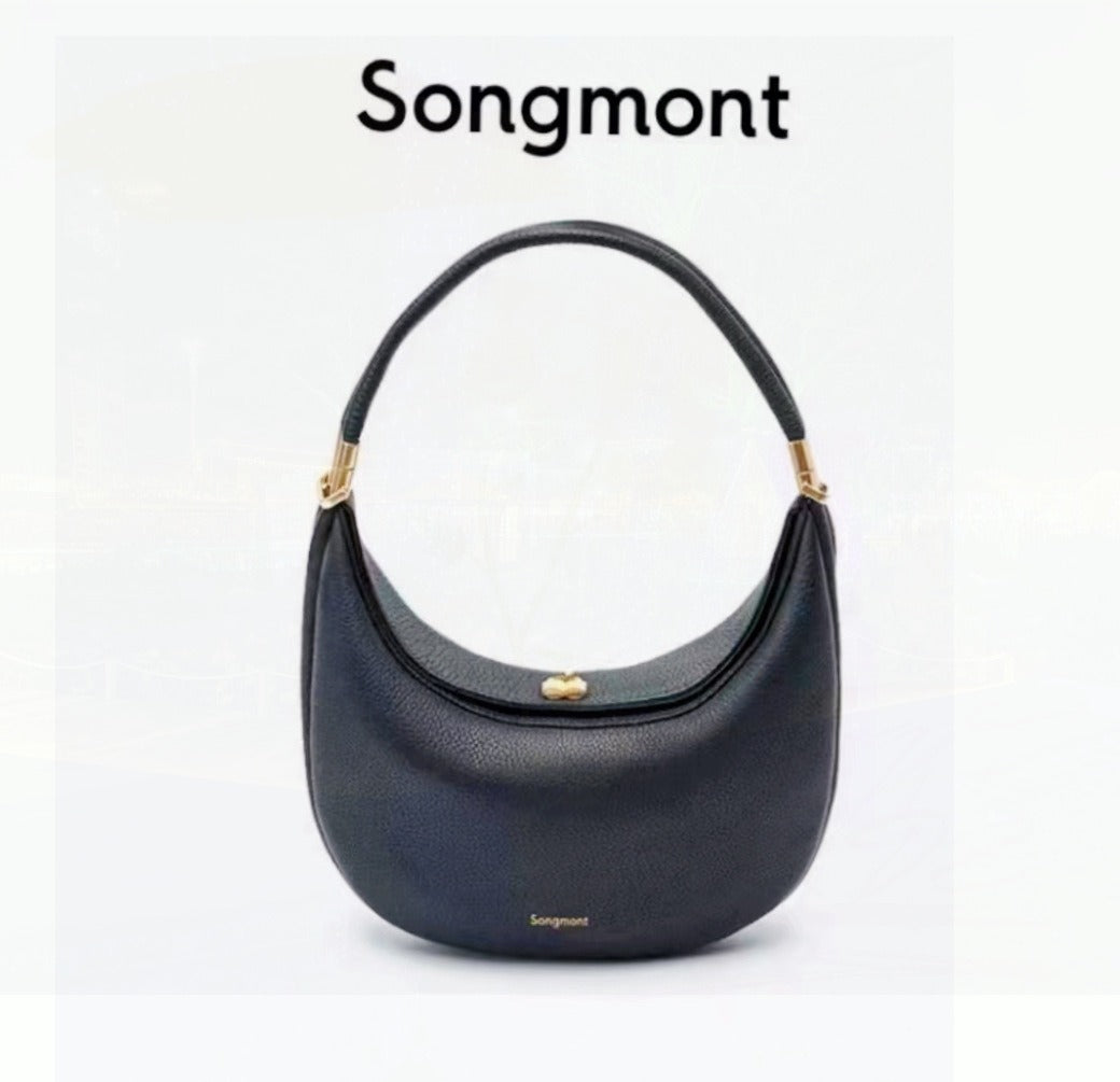 Yamashita Matsu Medium Moon Bend Bag Matsu Moon Series Crescent Bag Commuter Single Shoulder Underarm Bag - V.I.P Digital Presence